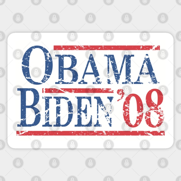 Vintage Barack Obama Joe Biden 2008 Magnet by Etopix